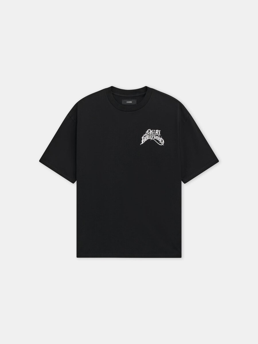 Amiri HOLLYWOOD HAFİF JERSEY SKATE TİŞÖRT