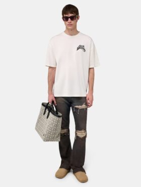 Amiri HOLLYWOOD HAFİF JERSEY SKATE TİŞÖRT