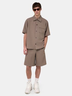 Amiri PATCH CADY KISA KOLLU CEPLİ GÖMLEK