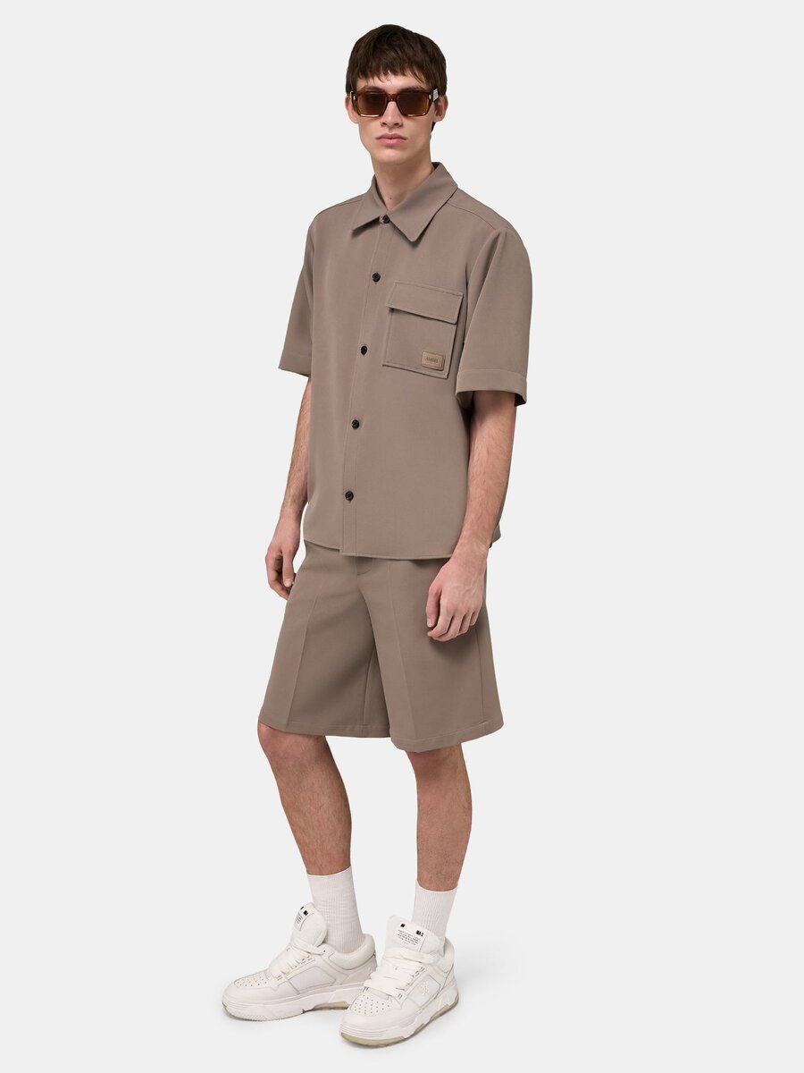 Amiri PATCH CADY KISA KOLLU CEPLİ GÖMLEK