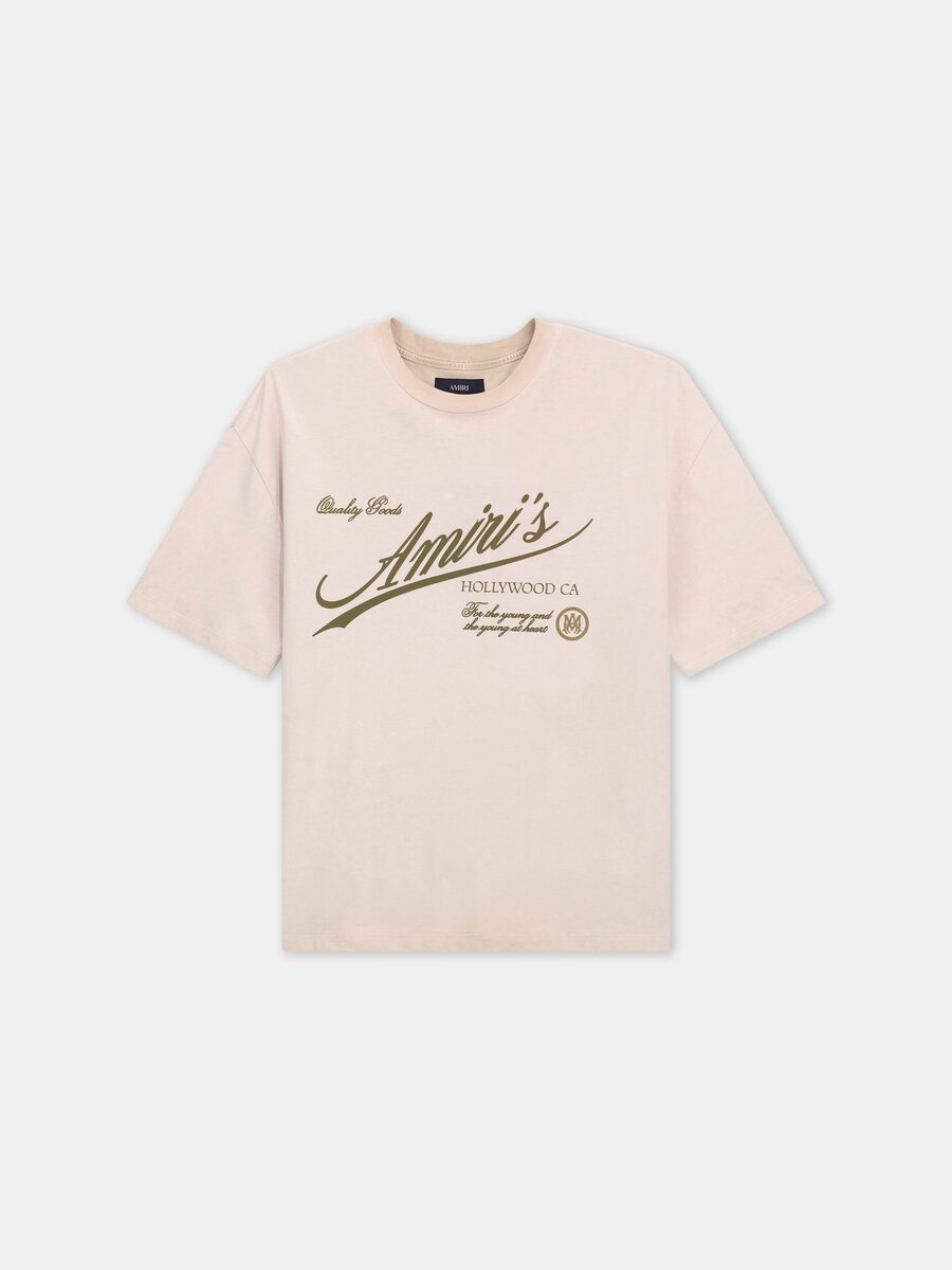 Amiri QUALITY GOODS OVERSIZED TİŞÖRT