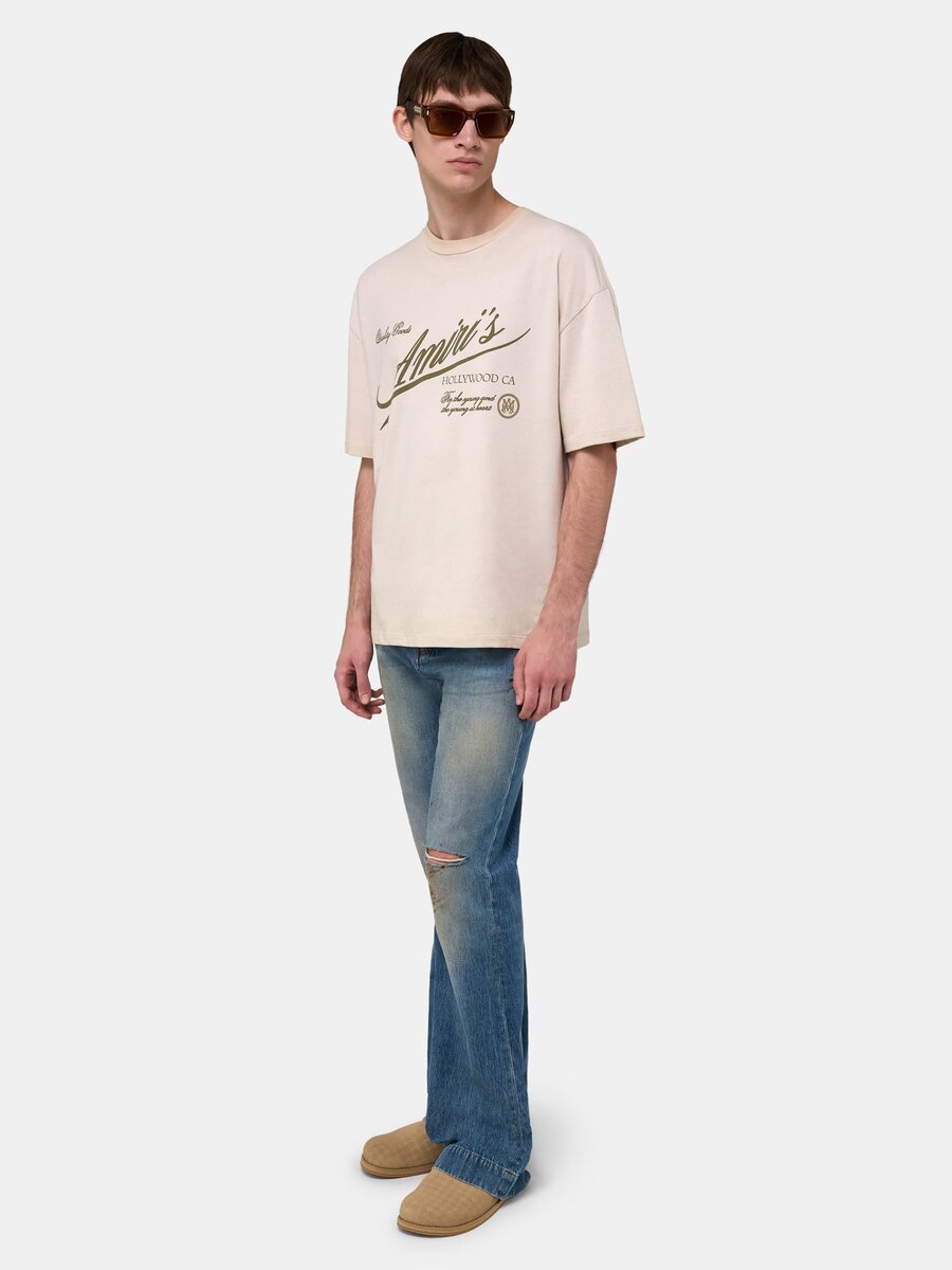 Amiri QUALITY GOODS OVERSIZED TİŞÖRT
