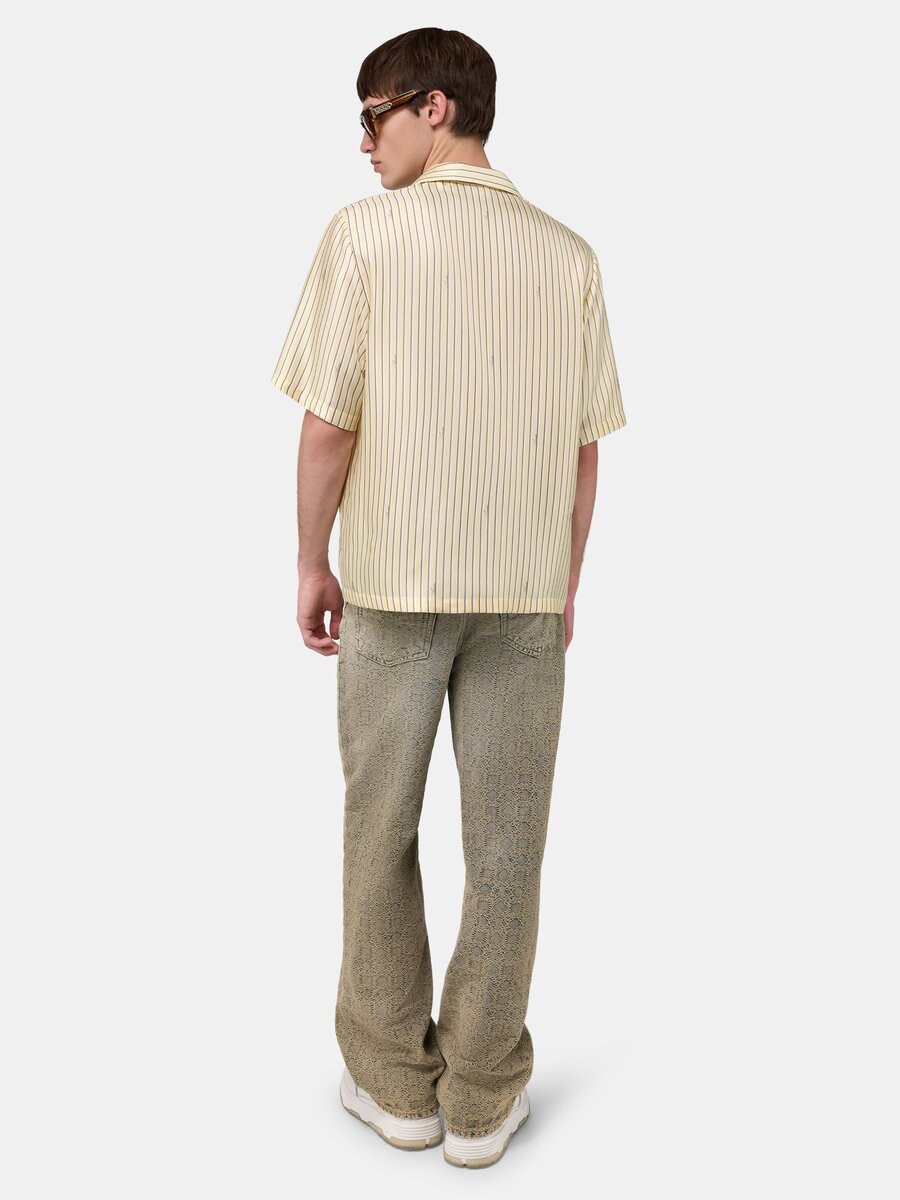 Amiri SCRIPT BOWLING GÖMLEĞİ