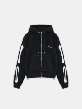 BONES FLEECE ZIP HOODIE