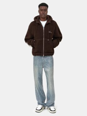 BONES FLEECE ZIP HOODIE