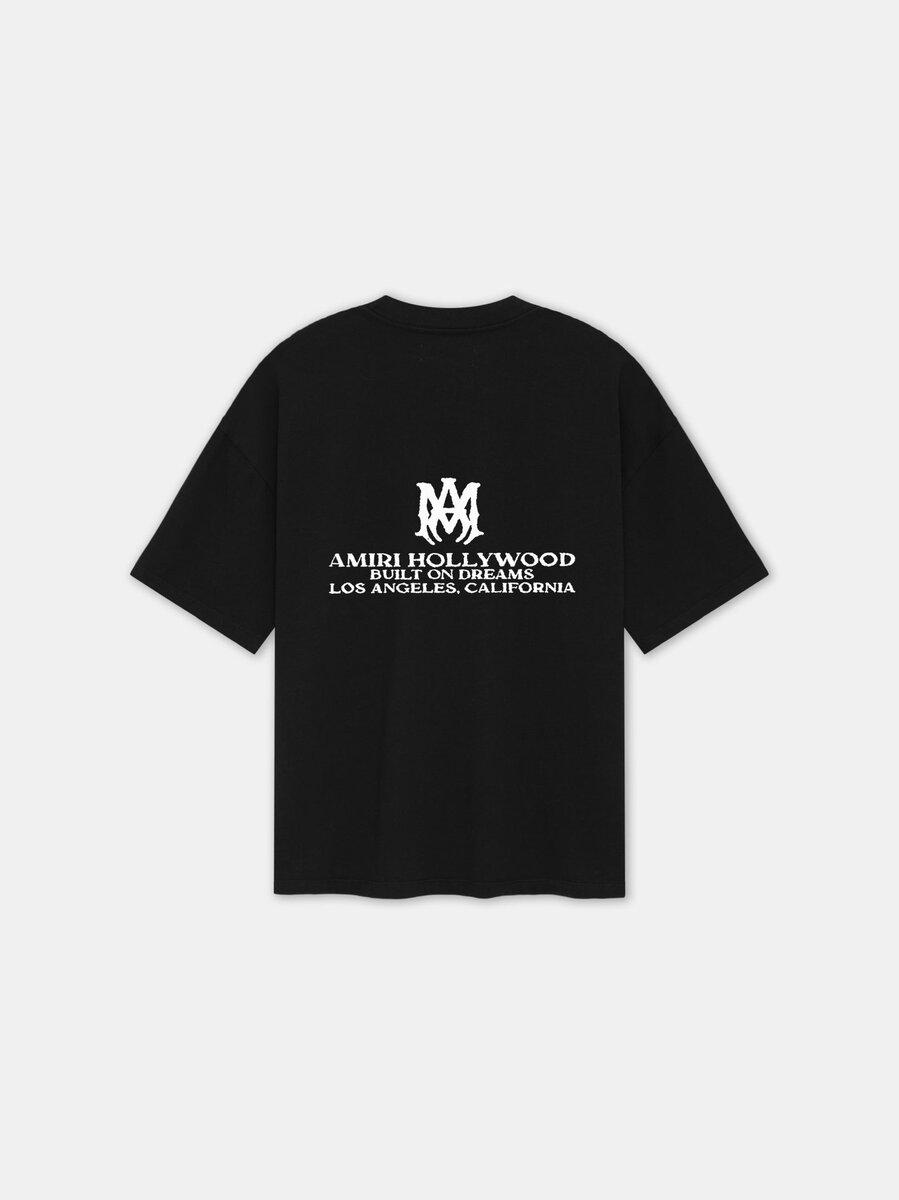 BUILT ON DREAMS OVERSIZED TİŞÖRT