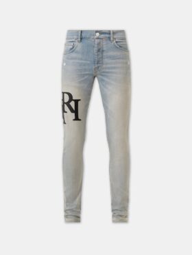 KADEMELİ LOGOLU SKINNY JEAN