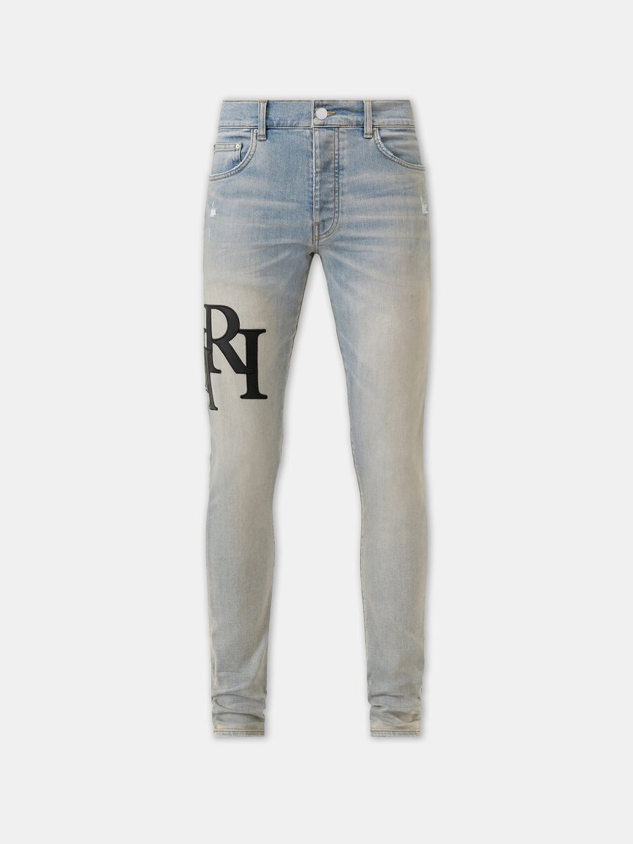 KADEMELİ LOGOLU SKINNY JEAN
