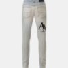 KADEMELİ LOGOLU SKINNY JEAN