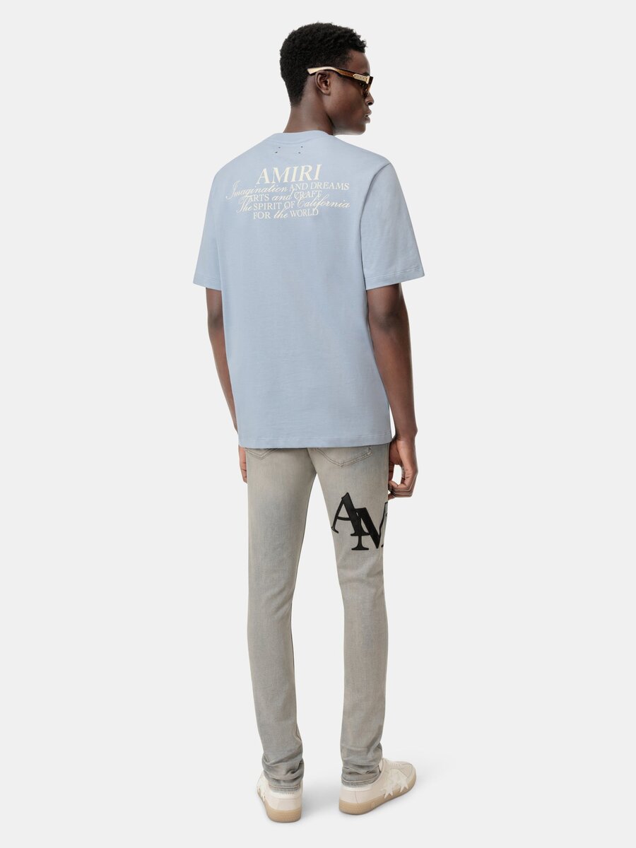 KADEMELİ LOGOLU SKINNY JEAN