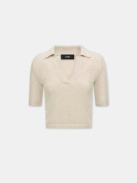 KADIN AMIRI KROŞE ÖRGÜ POLO
