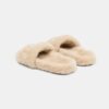 KADIN AMIRI SHEARLING SANDALET