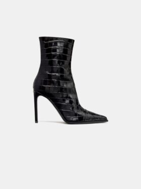 KADIN CROC DEBOSSED MA STILETTO BOT