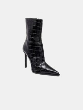 KADIN CROC DEBOSSED MA STILETTO BOT