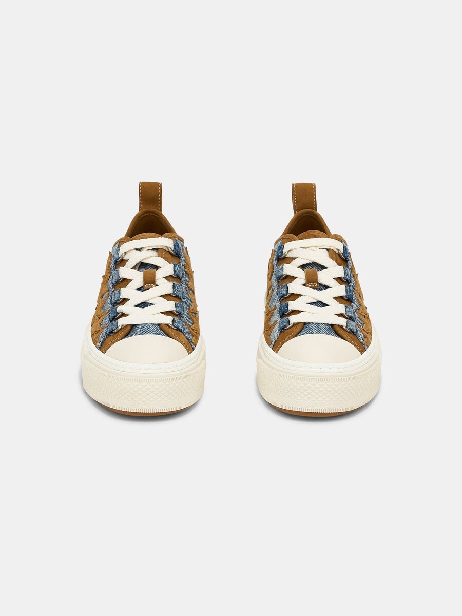 KADIN DENIM STARS COURT LOW