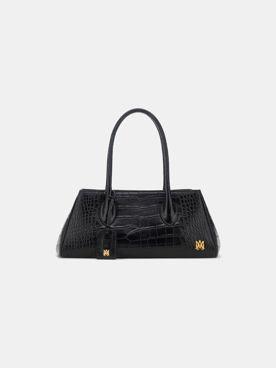 KADIN EMBOSSED CROC HONEY 40 OMUZ ÇANTASI