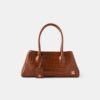 KADIN EMBOSSED CROC HONEY 40 OMUZ ÇANTASI
