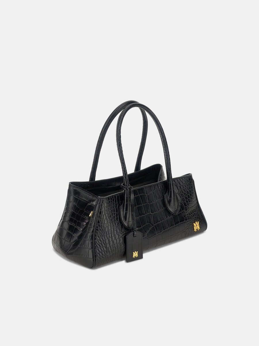 KADIN EMBOSSED CROC HONEY 40 OMUZ ÇANTASI