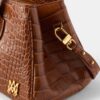 KADIN EMBOSSED CROC HONEY 40 OMUZ ÇANTASI