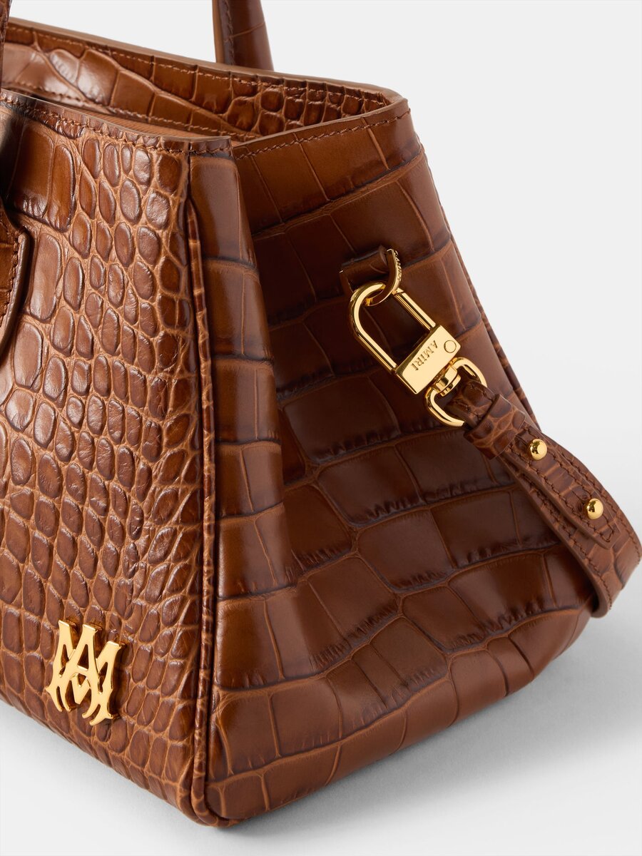 KADIN EMBOSSED CROC HONEY 40 OMUZ ÇANTASI