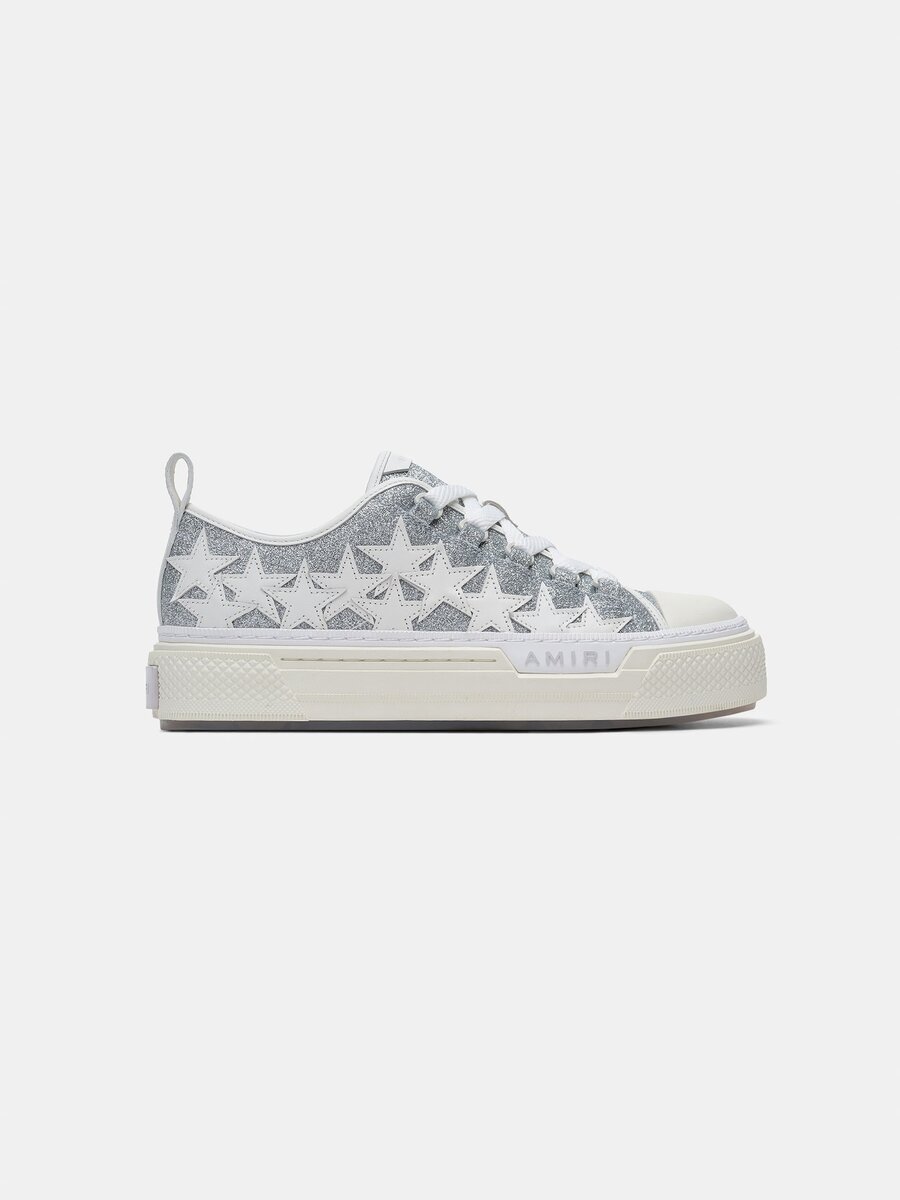 KADIN GLITTER STARS COURT LOW