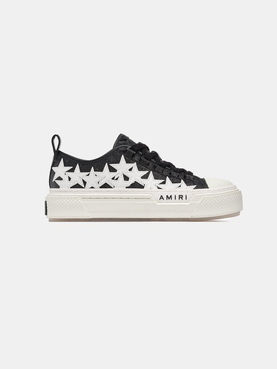 KADIN GLITTER STARS COURT LOW