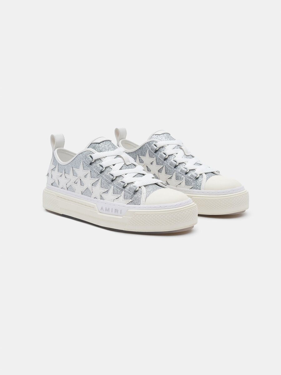 KADIN GLITTER STARS COURT LOW