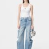 KADIN MA İŞLEMELİ NERELİ TANK TOP