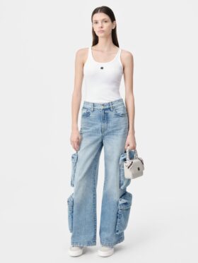 KADIN MA İŞLEMELİ NERELİ TANK TOP