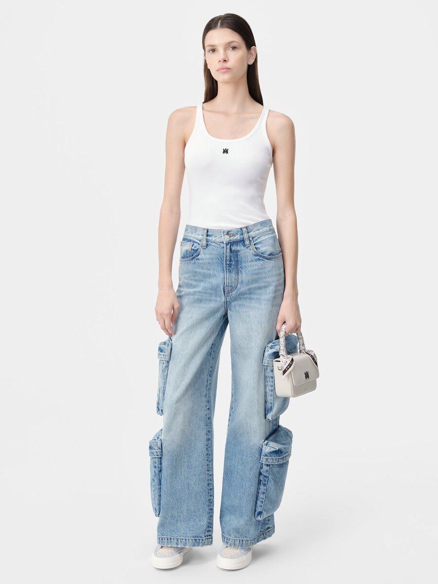 KADIN MA İŞLEMELİ NERELİ TANK TOP