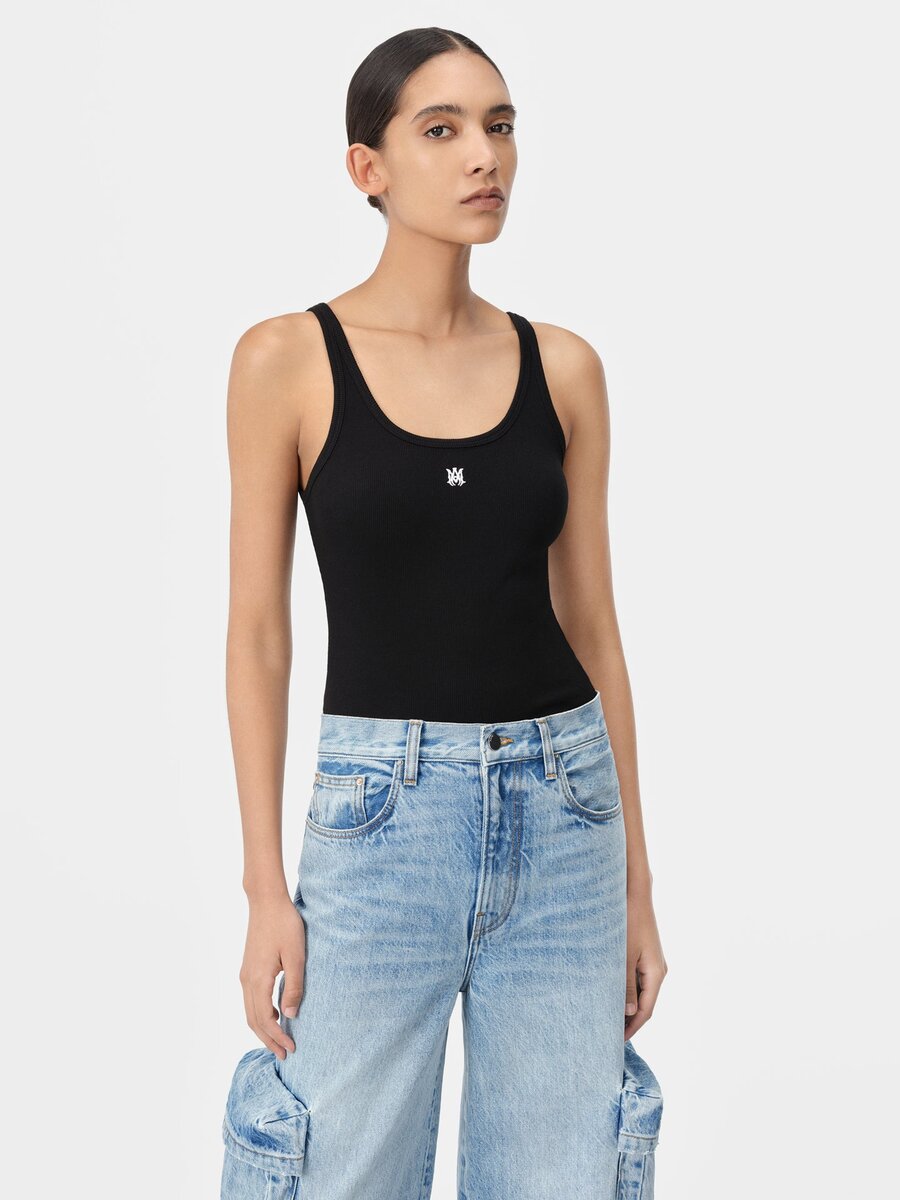 KADIN MA İŞLEMELİ NERELİ TANK TOP