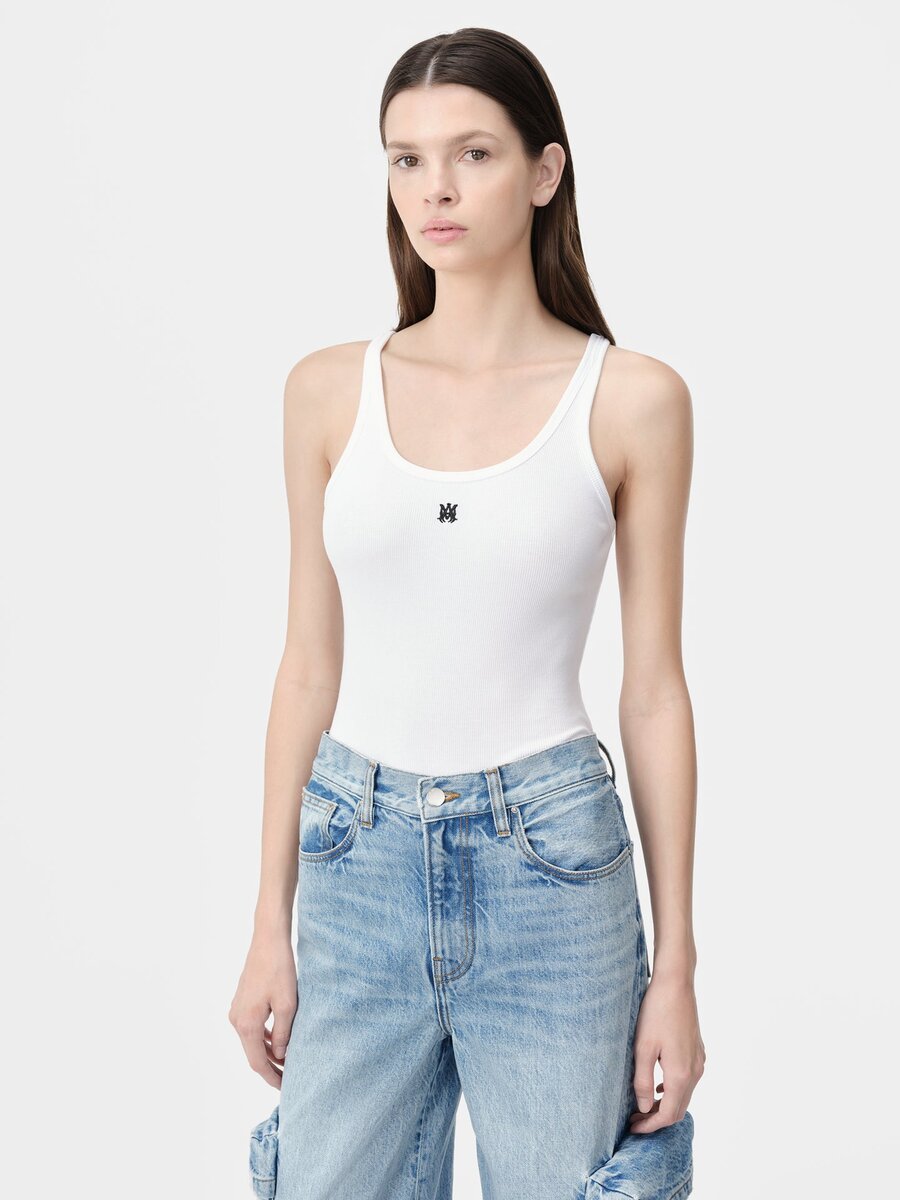 KADIN MA İŞLEMELİ NERELİ TANK TOP