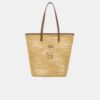 KADIN MA RAFFIA TOTE ÇANTASI
