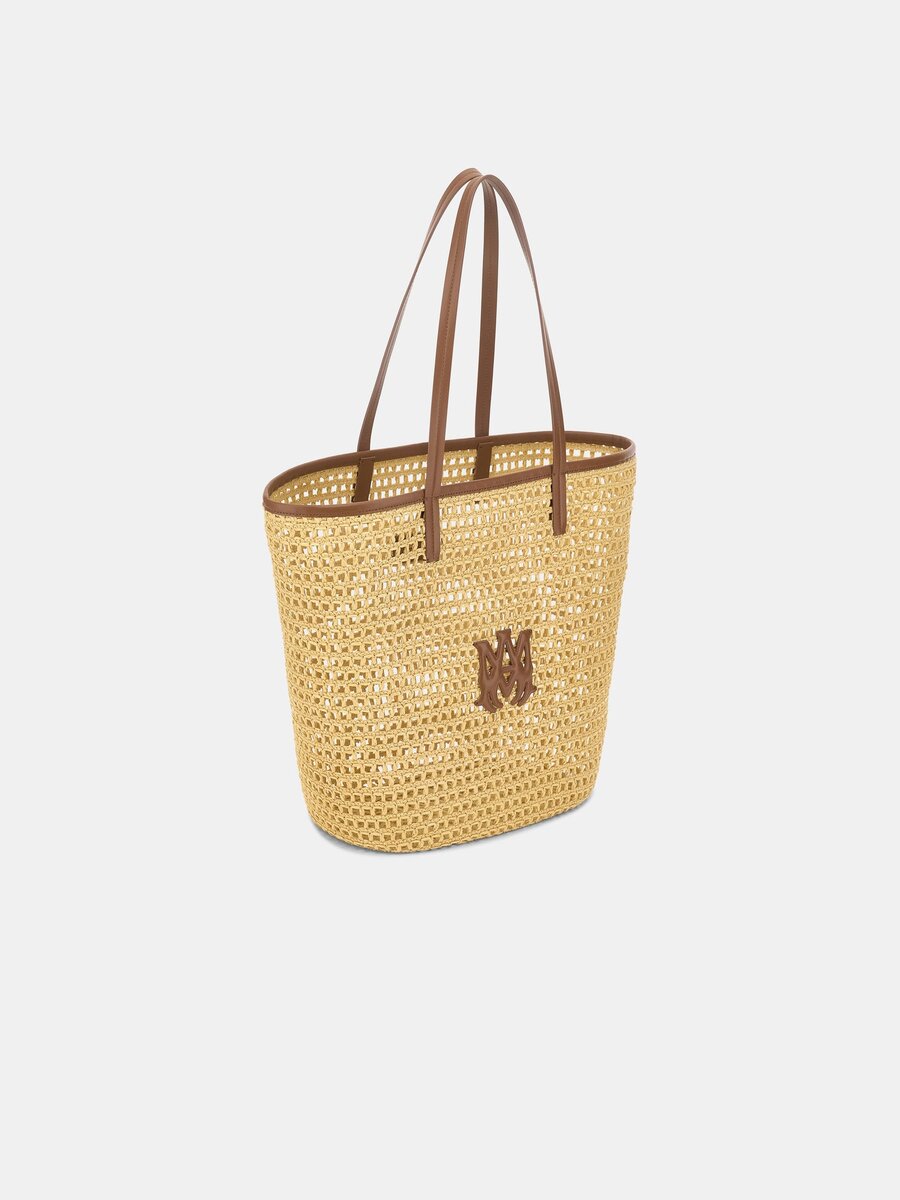 KADIN MA RAFFIA TOTE ÇANTASI