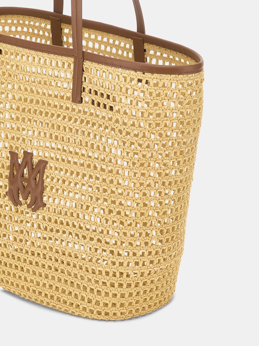 KADIN MA RAFFIA TOTE ÇANTASI