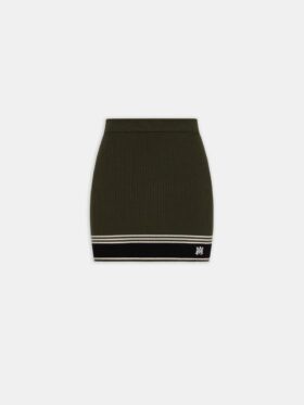 KADIN MA STRIPE MİNİ ETEK