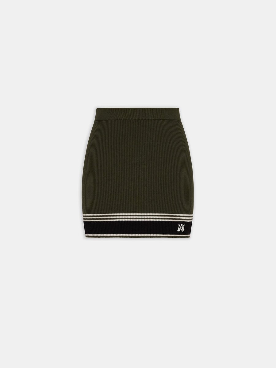 KADIN MA STRIPE MİNİ ETEK