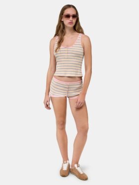 KADIN MA ÇİZGİLİ TANK TOP
