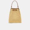 KADIN RAFFIA MICRO MA BUCKET ÇANTA