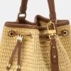 KADIN RAFFIA MICRO MA BUCKET ÇANTA