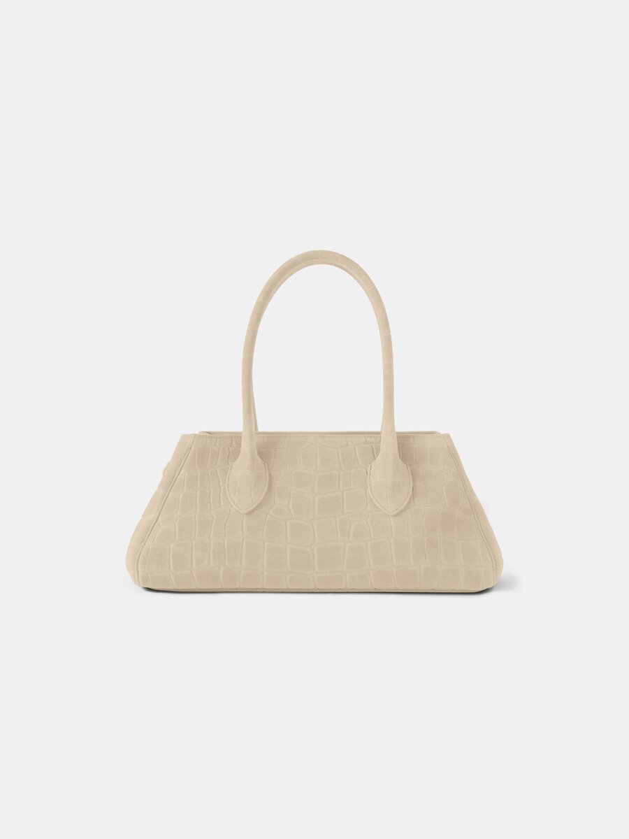 KADIN SUEDE CROC HONEY 40 OMUZ ÇANTASI