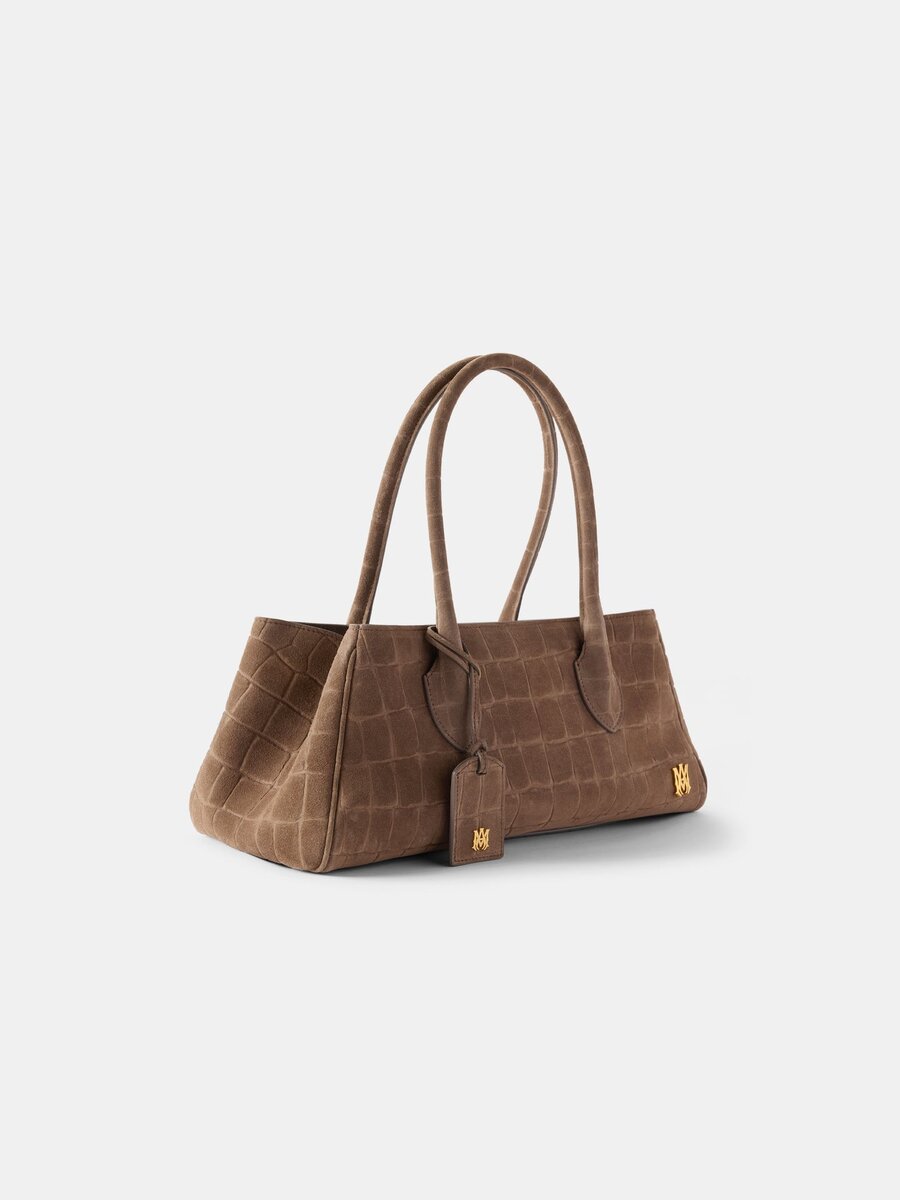 KADIN SUEDE CROC HONEY 40 OMUZ ÇANTASI