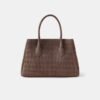 KADIN SUEDE CROC HONEY 40 TOTE
