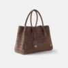KADIN SUEDE CROC HONEY 40 TOTE