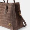KADIN SUEDE CROC HONEY 40 TOTE