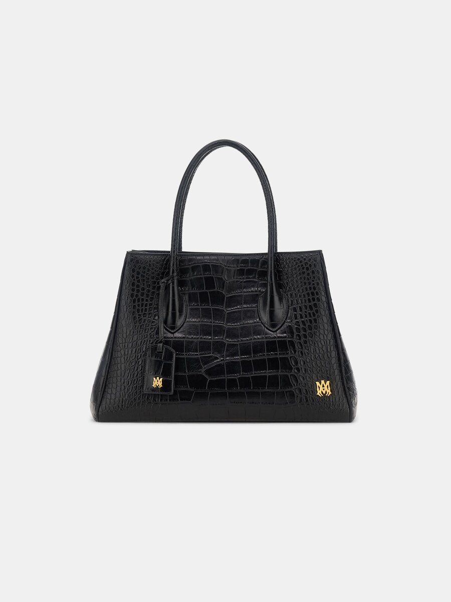 KADINLAR İÇİN KABARTMALI TIMSAH DESENLİ HONEY 40 TOTE