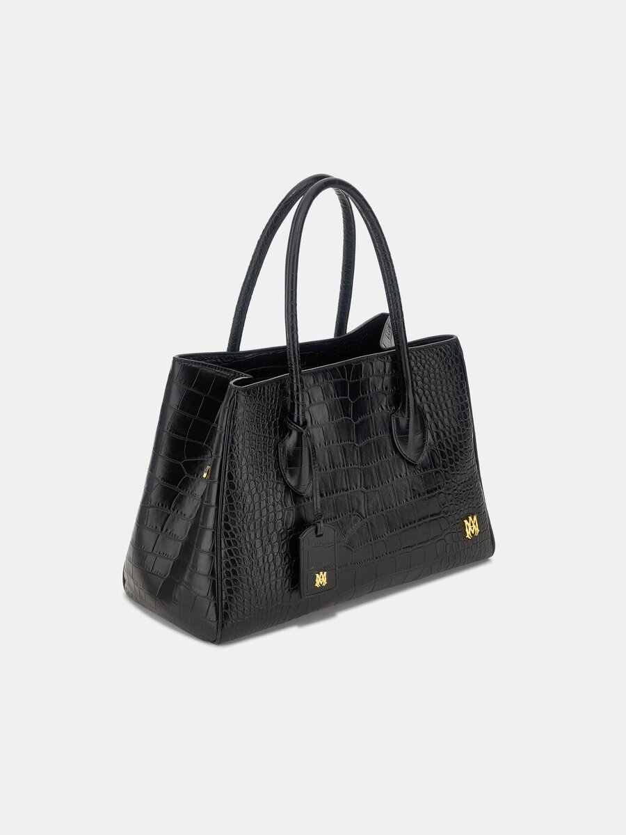 KADINLAR İÇİN KABARTMALI TIMSAH DESENLİ HONEY 40 TOTE
