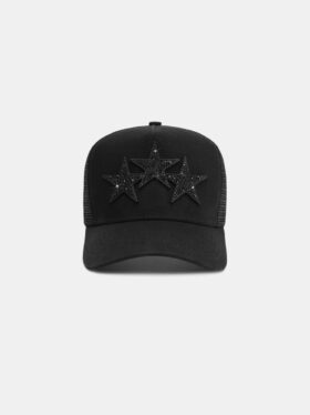 KRİSTAL 3 YILDIZLI TRUCKER ŞAPKA