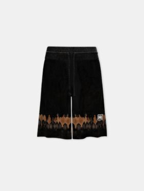 MA PATCH TIE DYE ÖRGÜ ŞORT