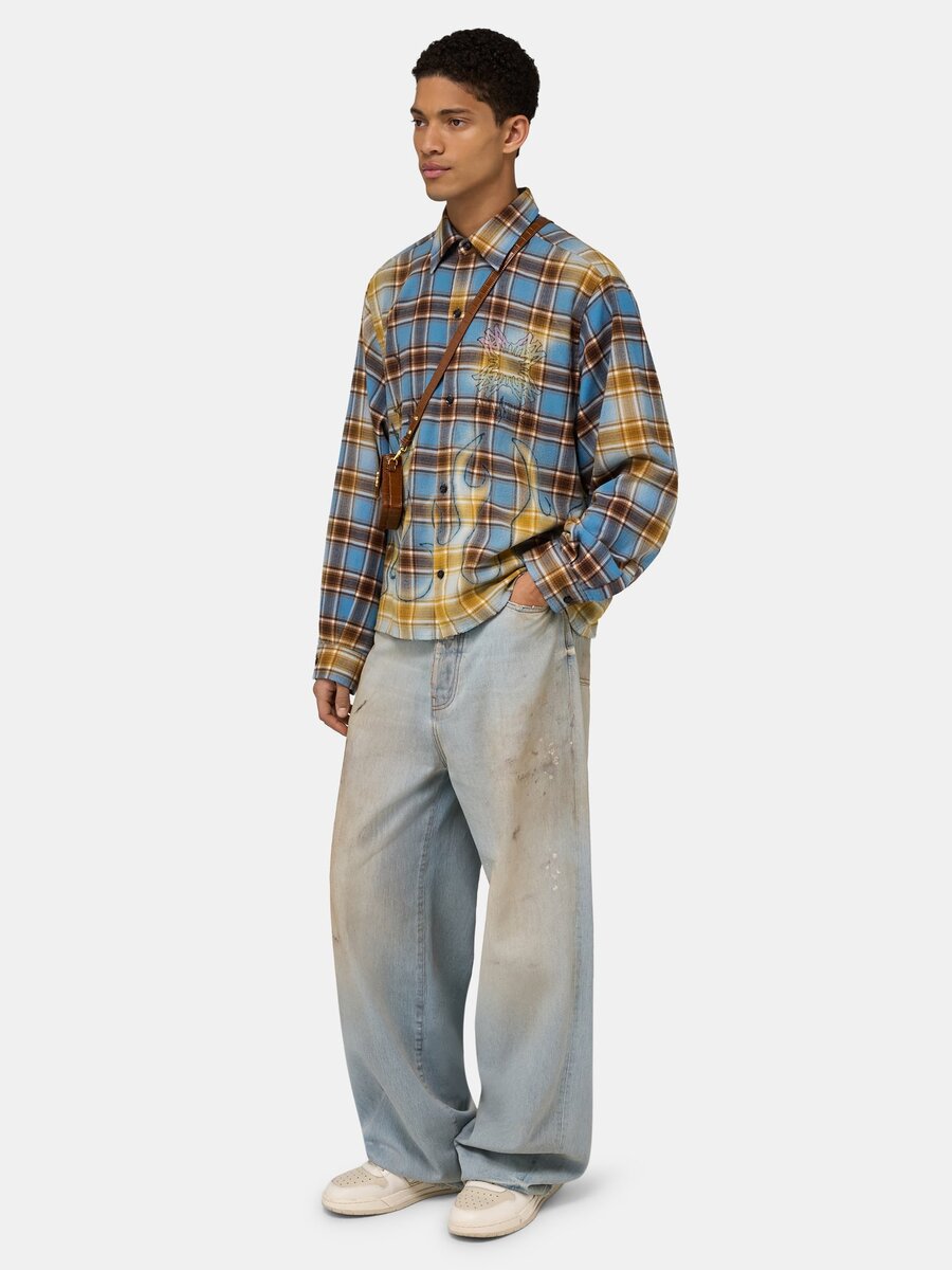 MA QUAD AĞARTILMIŞ FLANEL